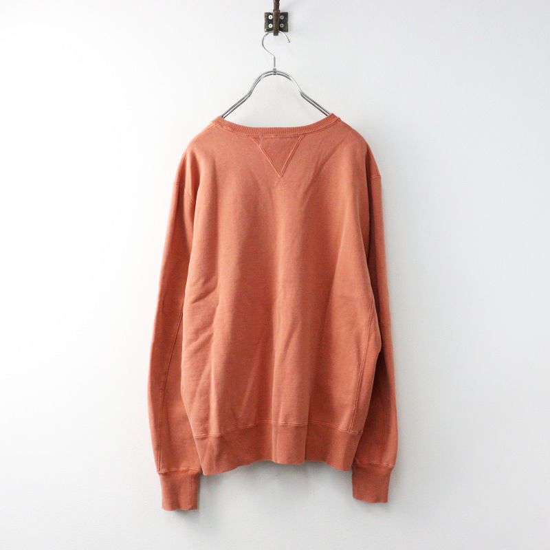 美品 2023AW アパルトモン L&#39;Appartement REMI RELIEF レミレリーフ FLORIDA CREW NECK SWEAT/オレンジ スウェット【2400014484861】 美品 2023AW アパルトモン L'Appartement REMI RELIEF