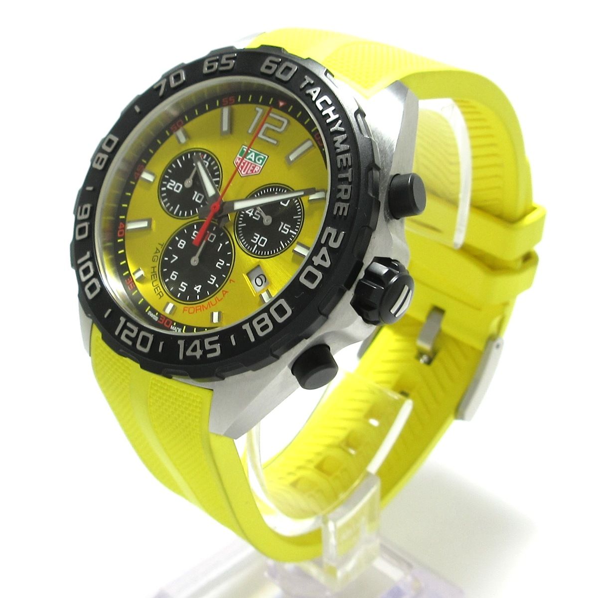 TAG Heuer(タグホイヤー) 腕時計 フォーミュラ1 クロノグラフ CAZ101AM メンズ イエロー