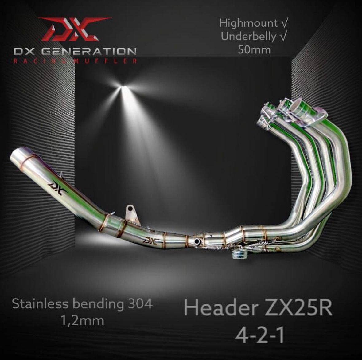 ZX25R|ZX4R エキパイマフラー