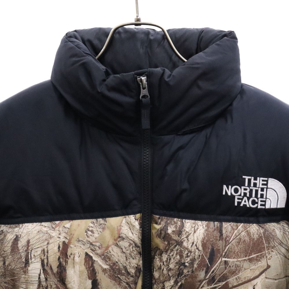 THE NORTH FACE (ザノースフェイス) NOVELTY NUPTSE JACKET Leaves リアルツリーカモ柄ノベルティヌプシダウン ジャケット ブラウン ND42230R - メルカリ