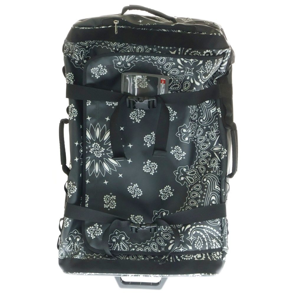 SUPREME シュプリーム 14AW ×THE NORTH FACE Bandana Rolling Thunder Bag ザノースフェイス バンダナ ローリング サンダー キャリーケース キャリーバッグ ブラック