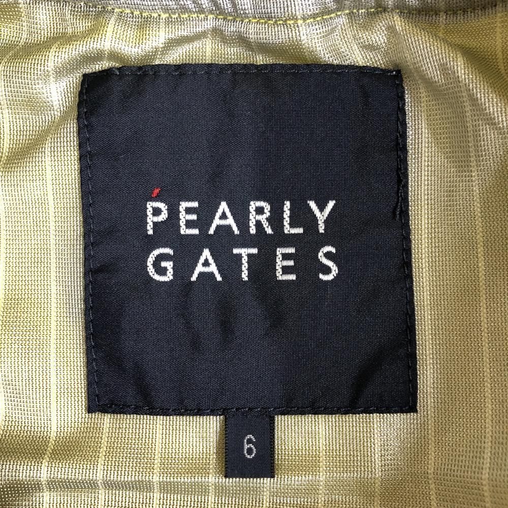 パーリーゲイツ スニード 蓄熱裏地 白 シャドーチェック柄 白 6