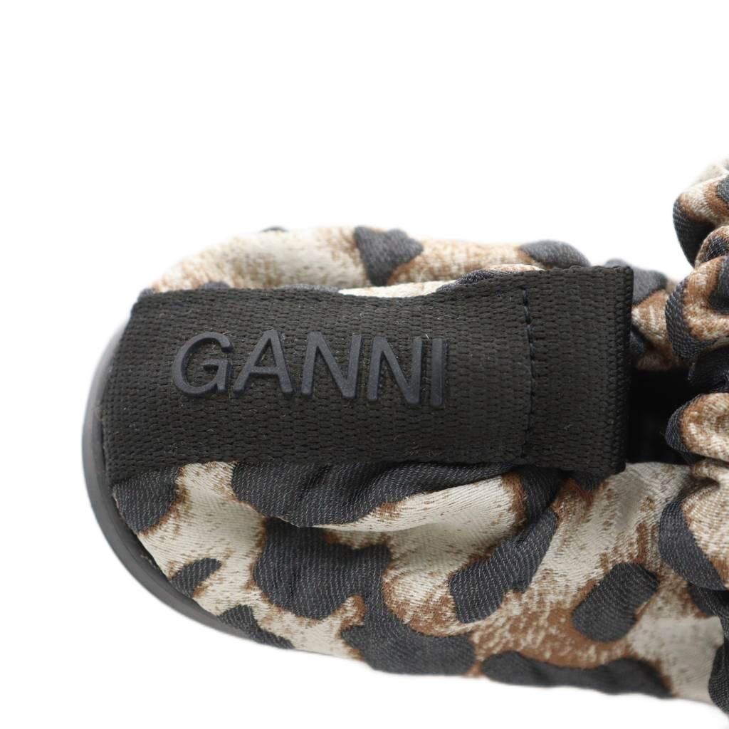 GANNI ヒョウ柄 バレエシューズ レオパード 36 GANNI ヒョウ柄 バレエシューズ レオパード 36
