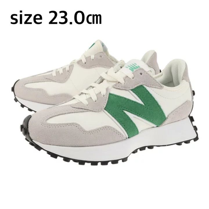 new balance WS327 LG B 白 23.0ｾﾝﾁ - メルカリ