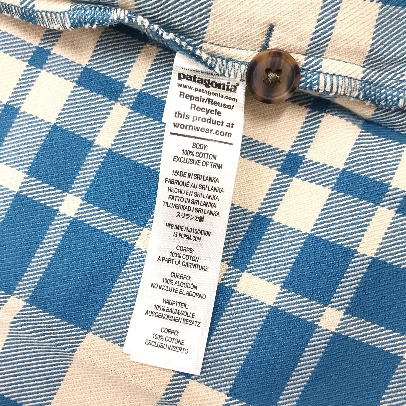 ほぼ未使用】 Patagonia パタゴニア ヘビーウェイト フランネル
