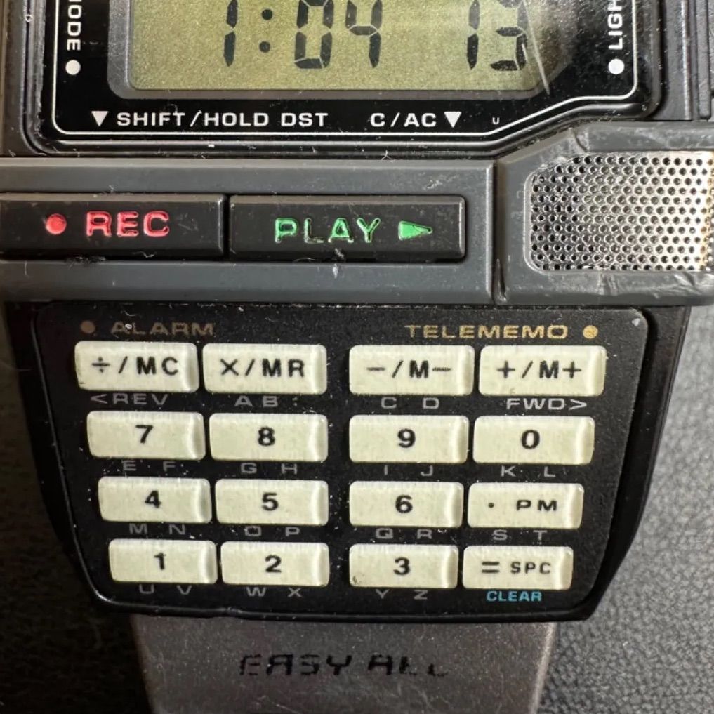 超レア 貴重品】録音機能確認済み 電池新品交換済み 90's CASIO