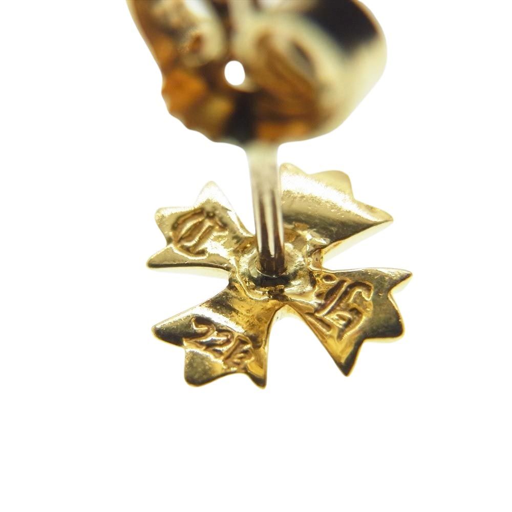 CHROME HEARTS クロムハーツ（原本無） ピアス 22K CH PLS CHプラス  