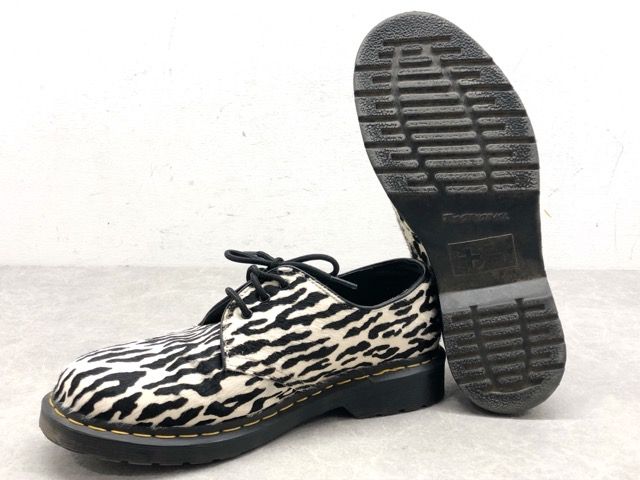 Dr.Martens(ドクターマーチン) WACKO MARIA ワコマリア コラボ 1461 3ホール シューズ UK8 約27cm WHITE TIGER CAMO 【B0581-007】