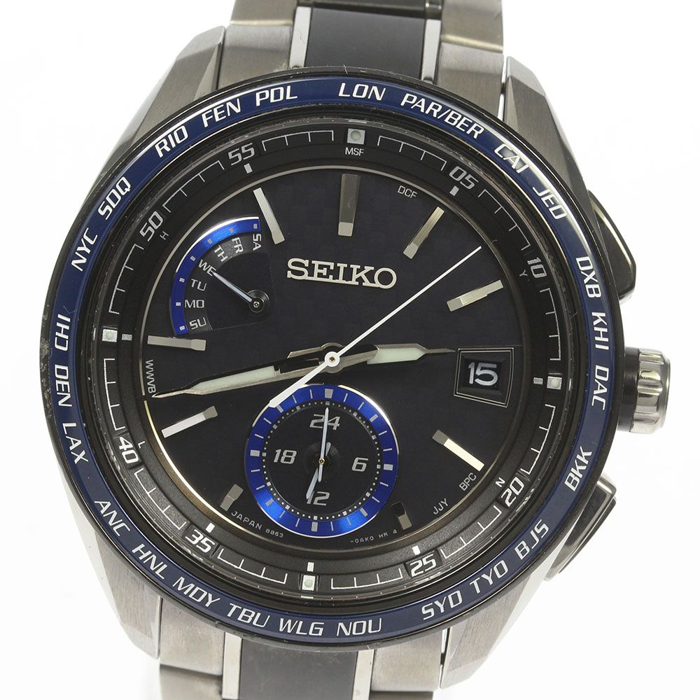 セイコー SEIKO SAGA261/8B63-0AN0 ブライツ デイデイト ソーラー電波 ...