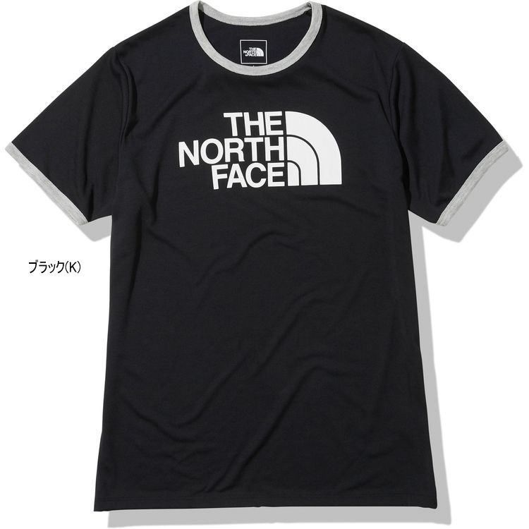 THE NORTH FACE ザノースフェイス ランニング 半袖Tシャツ S/S Ringer Tee NT32373 ショートスリーブリンガーティー メンズ カットソー トレラン トレイルランニング マラソン ジョギング 吸汗速乾 抗菌防臭 UVケア 紫外線