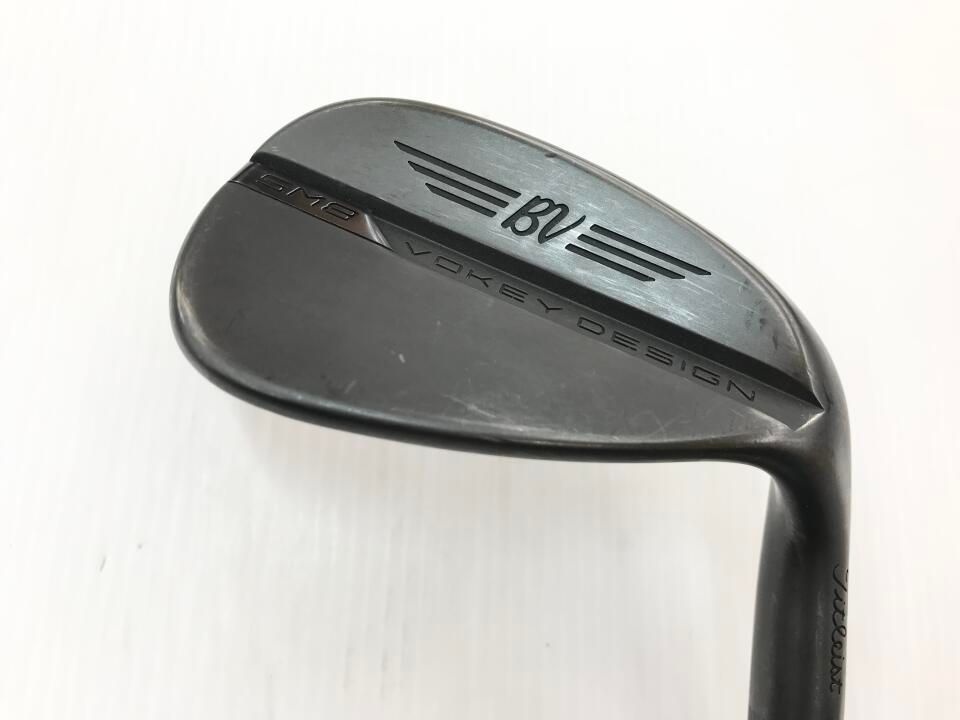 【即納】ボーケイ SM8 JET BLACK | 52 | S200 | DG ﾂｱｰﾎﾜｲﾄ※特注品 | 中古 | ウェッジ | タイトリスト