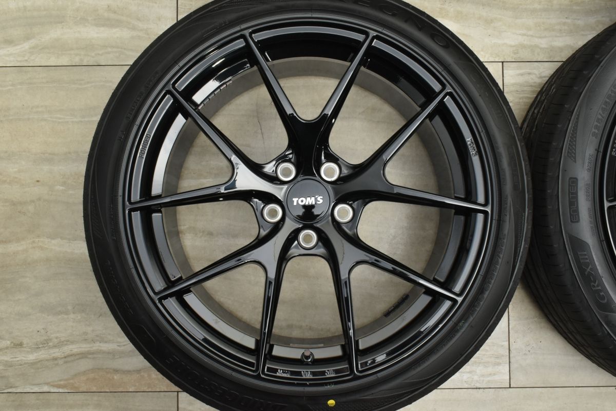 希少 鍛造品】TOM'S TWF03 19in 8.5J +43 PCD114.3 ブリヂストン REGNO