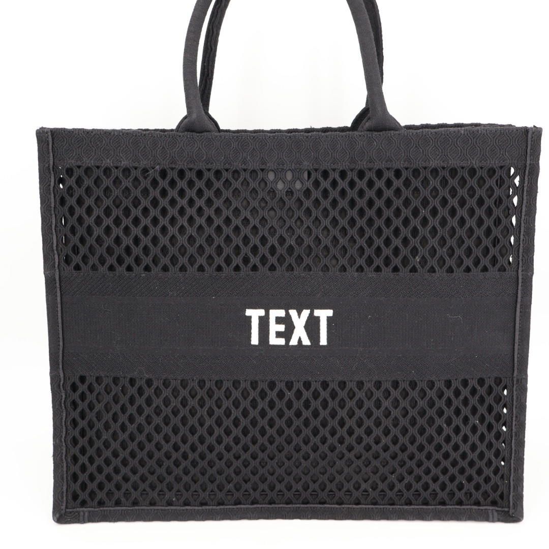 Christian Dior クリスチャンディオール メッシュ トートバッグ Christian Dior DIOR ディオール Book Tote メッシュブック