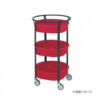 サカエ まるいワゴン レッド MW-483NURD
