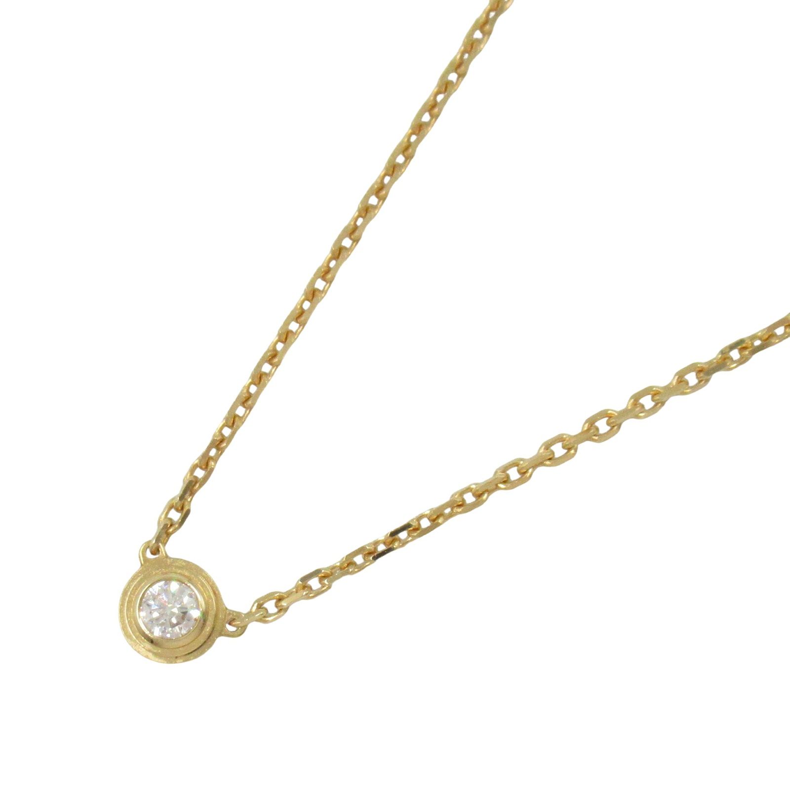 カルティエ CARTIER ネックレス ダムール ネックレス XS 首回り37.5 