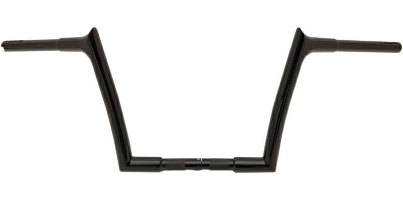 1-1|4インチ EZ INSTALL POINTED TOP ハンドルバー グロスブラック|14インチ|1994～22年FLHR 1986～17年FLST|FXST 1991～17年ダイナ