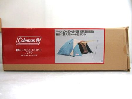 コールマン Coleman テント BCクロスドーム 270 グリーン 4〜5人用 2000038429 カンボジア製 ♥