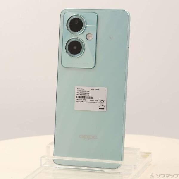 中古品〕 OPPO A79 5G 128GB グローグリーン YMOPA795G Y!mobile