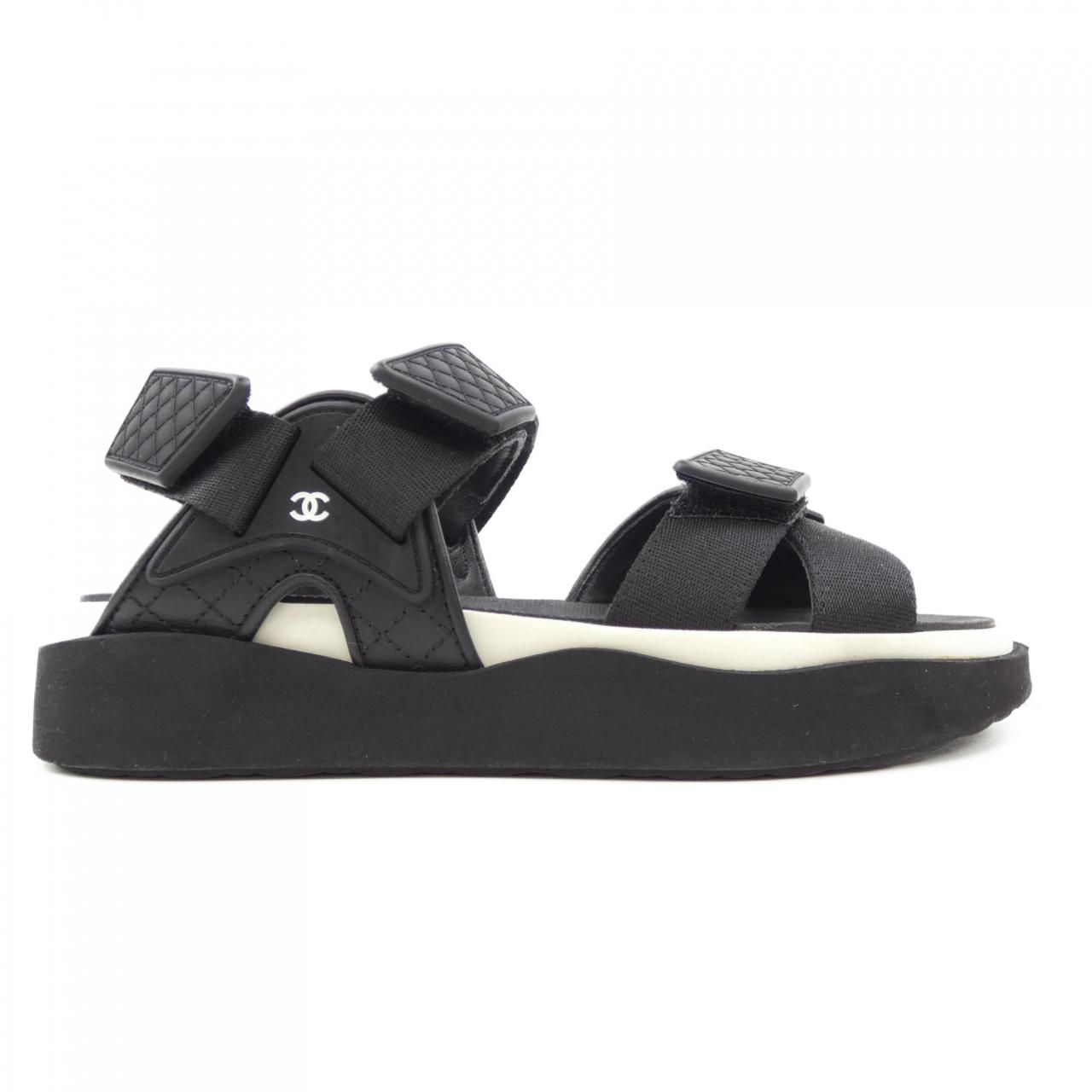 シャネル CHANEL G45083B13300 サンダル