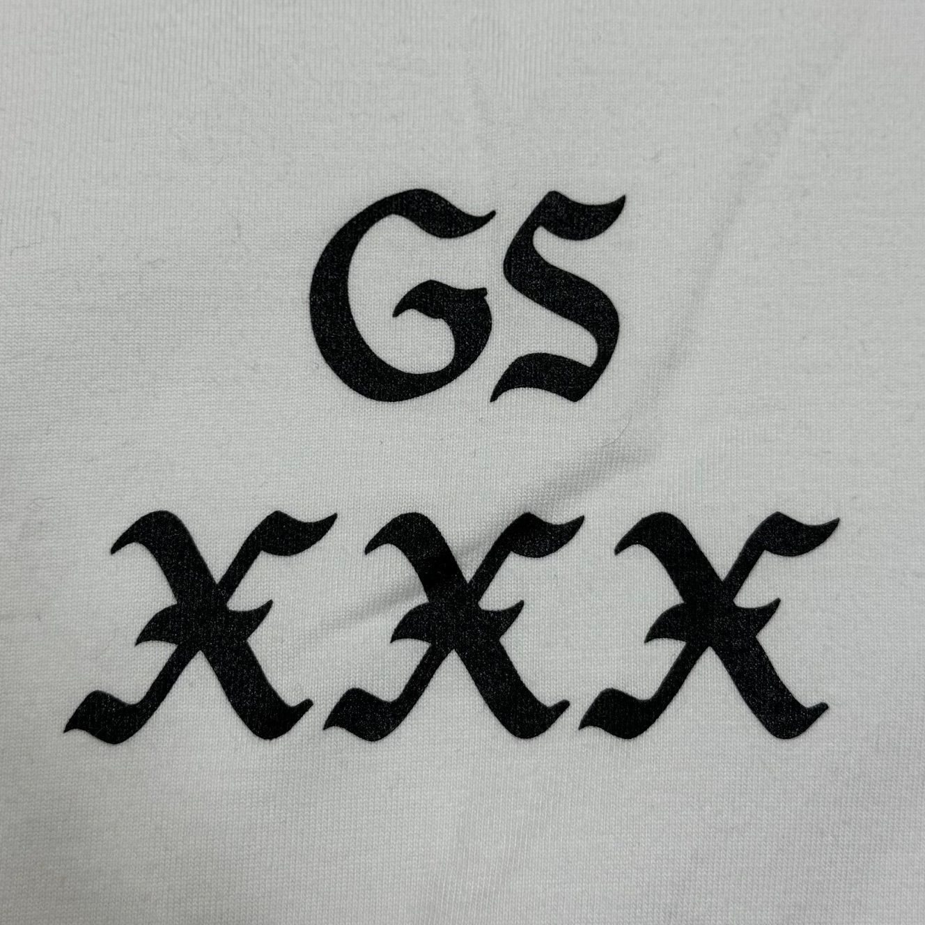 GOD SELECTION XXX ロゴプリント GS XXX ロングスリーブ Tシャツ