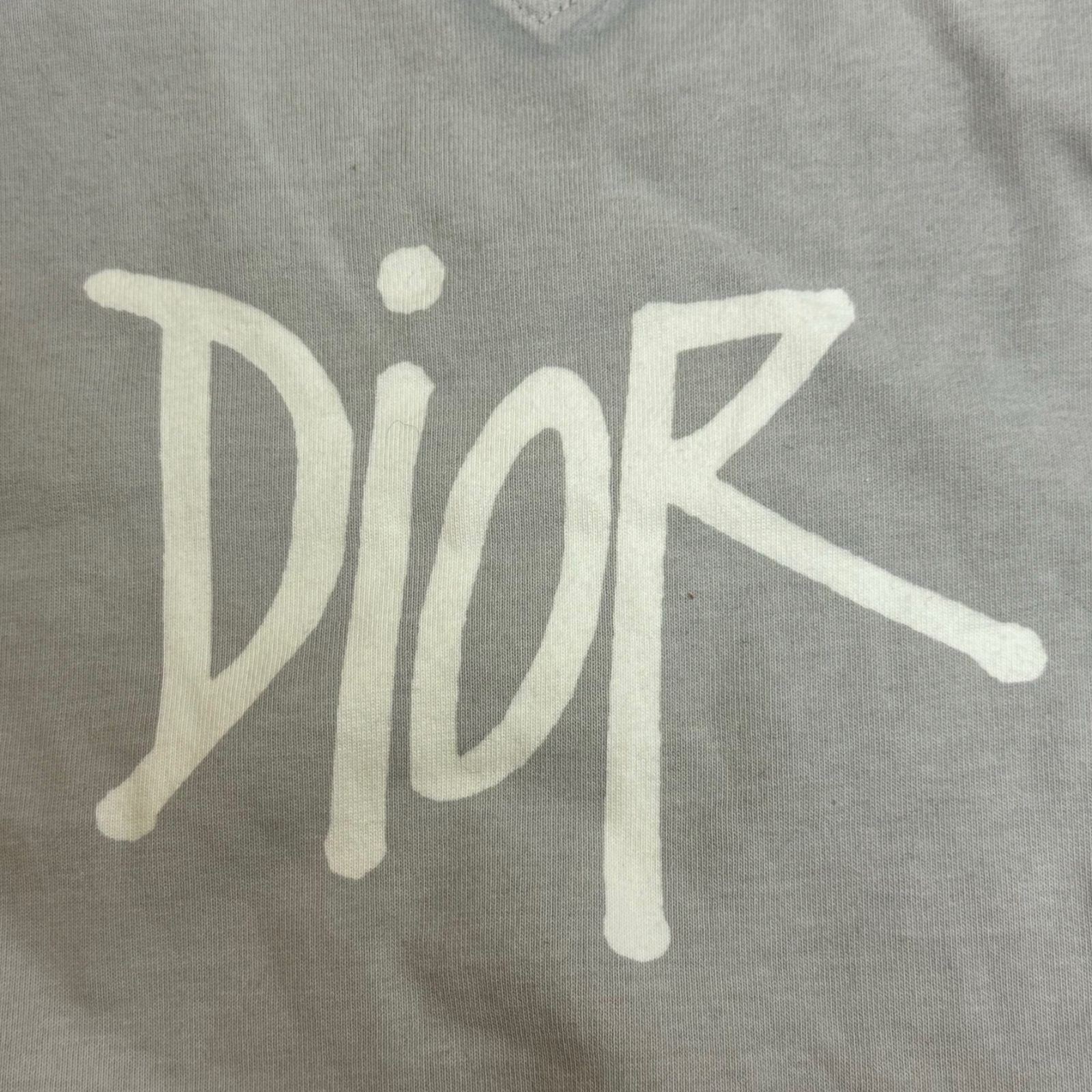 国内正規 DIOR × Shawan Stussy 20AW ロゴプリントTシャツ ディオール 