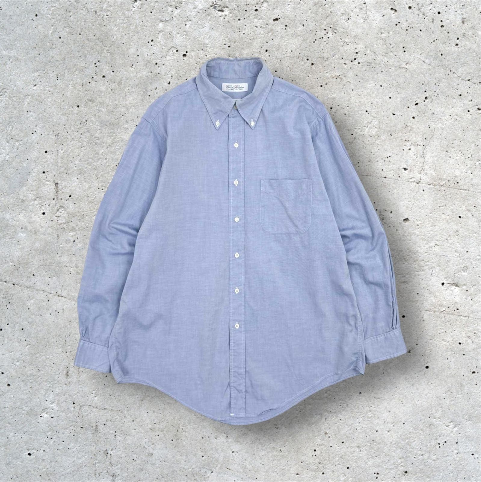 USA製 90s Brooks Brothers オックスフォード ボタンダウン BD 長袖 ワイシャツ 16-33