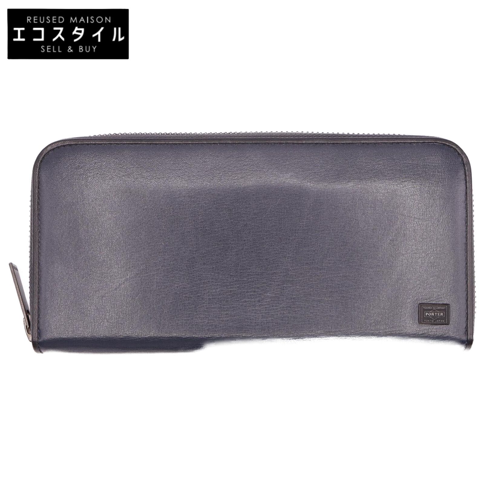 PORTER ポーター 【新品同様】179-03867 PLUMEプリュム ラウンドジップ ロングウォレット/