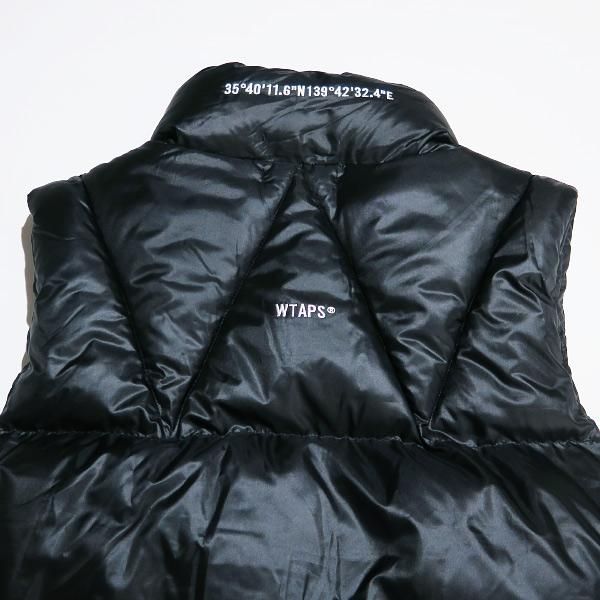 メンズ 【WTAPS】 ダウンベスト 222BRDT-JKM01 ブラック