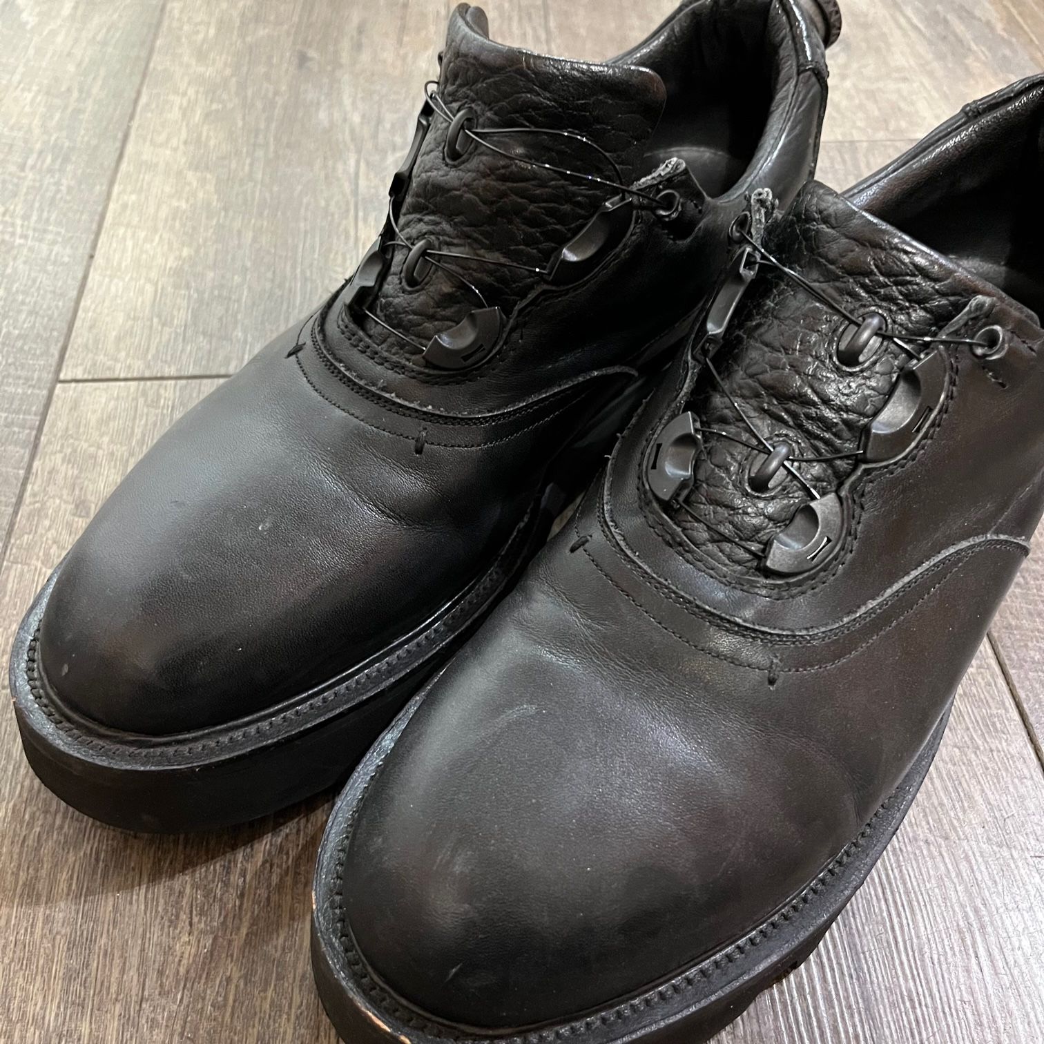 SPECTUS SHOE CO. BALMORAL SHOES レザー ダイヤルロック シューズ