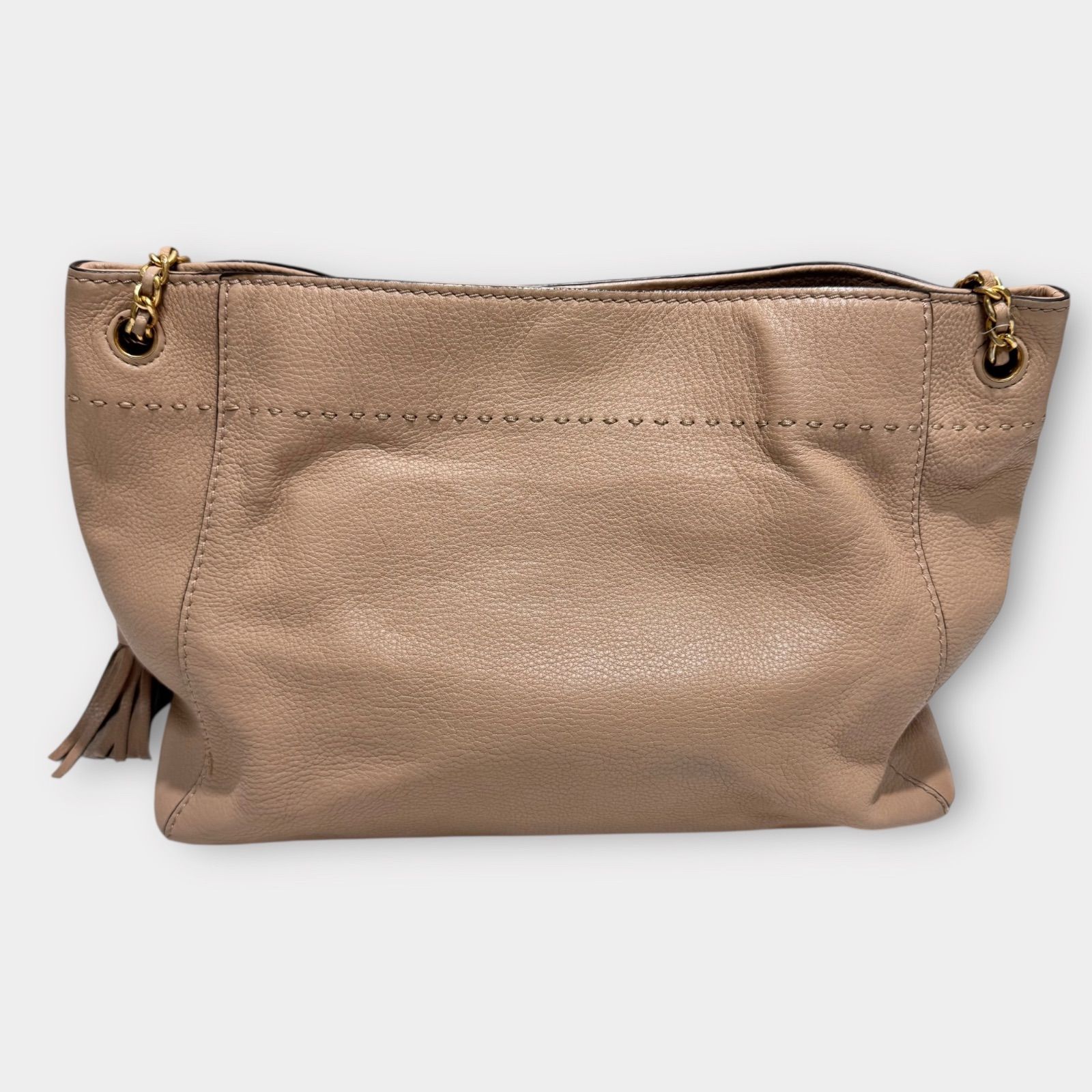 美品！TORY BURCH トリーバーチ トートバッグ レザー チェーン