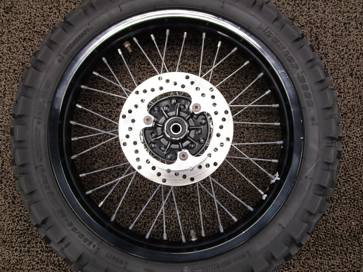 セロー225W リアホイール ディスク スプロケット □A6966 4JG ヤマハ 1KH SEROW キャブ車