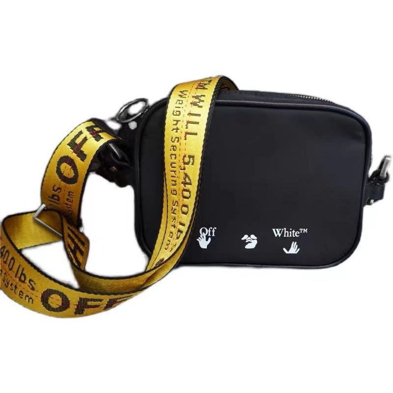 新品 OFF-WHITE ショルダーバッグ ユニセックス 黒 - メルカリ 