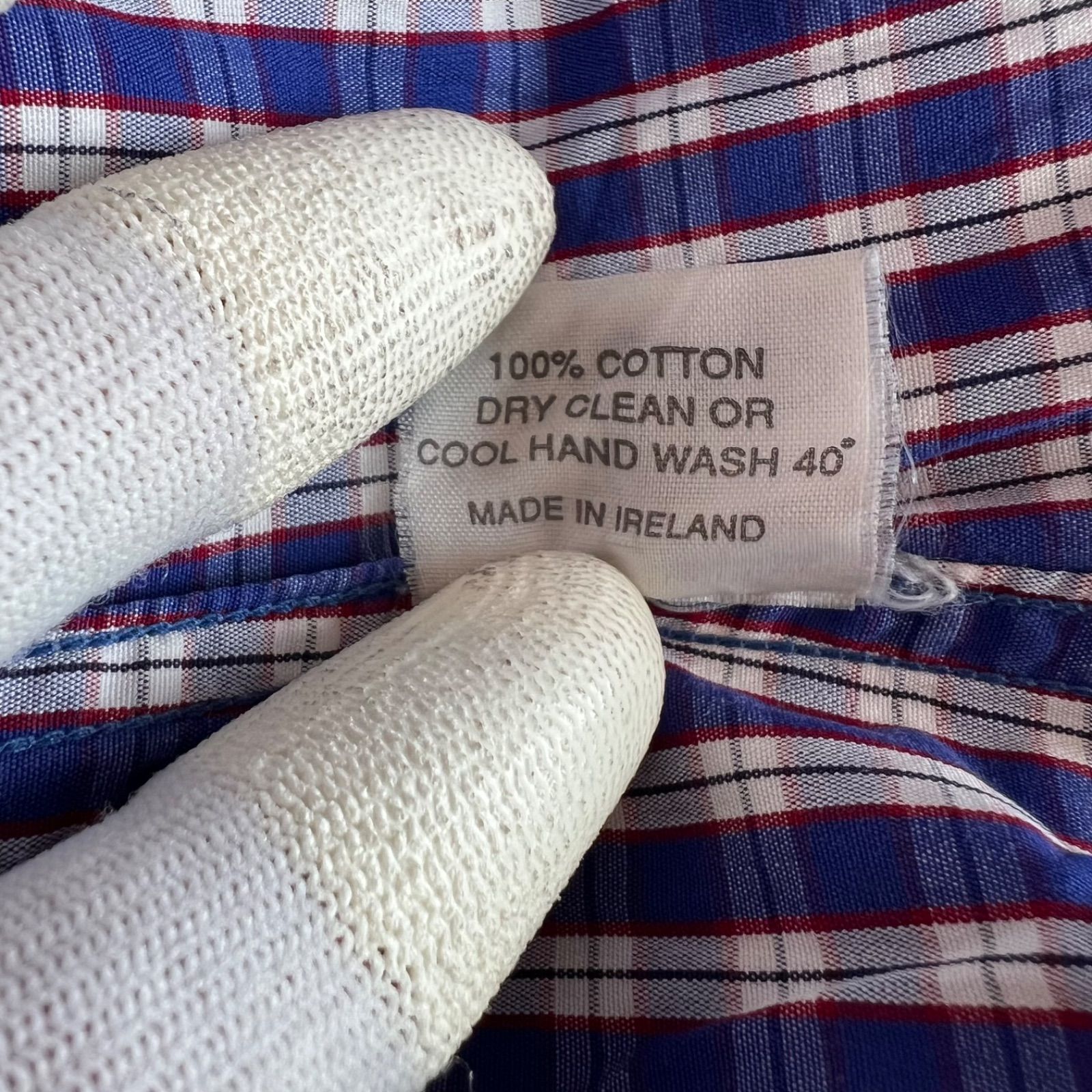 Z279 【美品】 Vivienne Westwood トップス シャツ チェック柄 ブルー