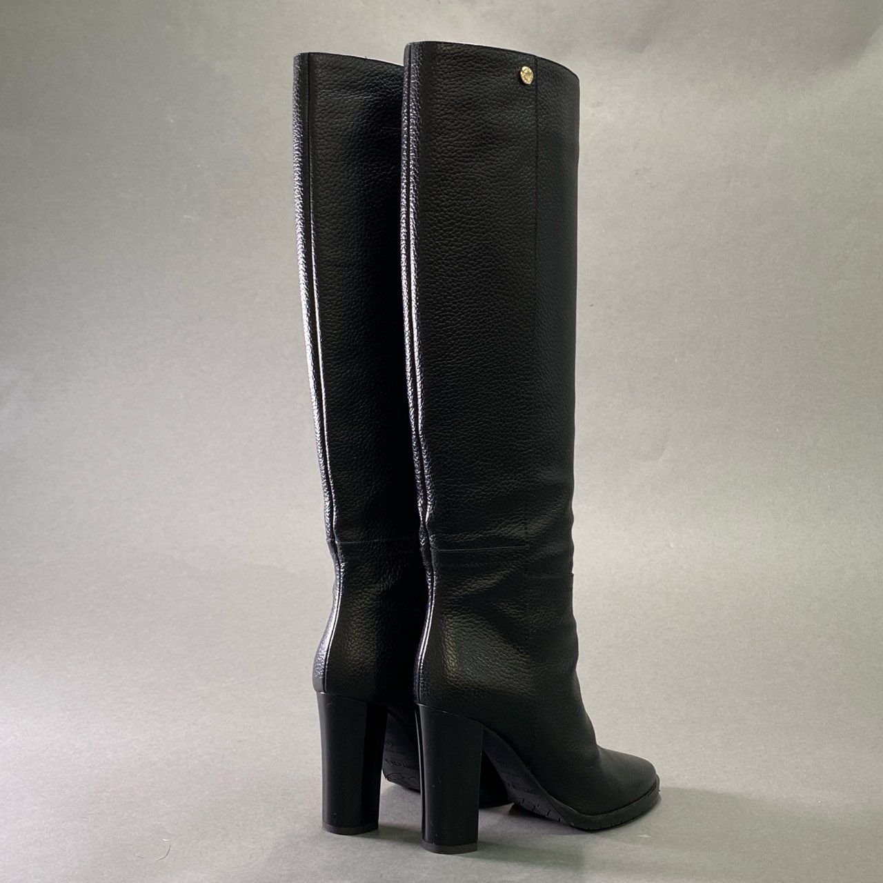 【美品】 黒 ジミーチュウ　JIMMY CHOO ロングブーツ 35 1/2 ジミー チュー JIMMY CHOO Jimmy Choo ニーハイブーツ BIKER II