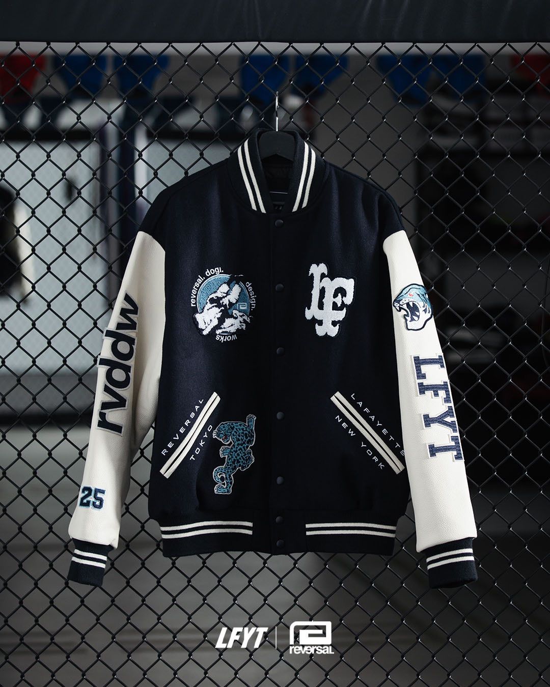 LFYT × rvddw エルエフワイティー × リバーサル STADIUM JACKET