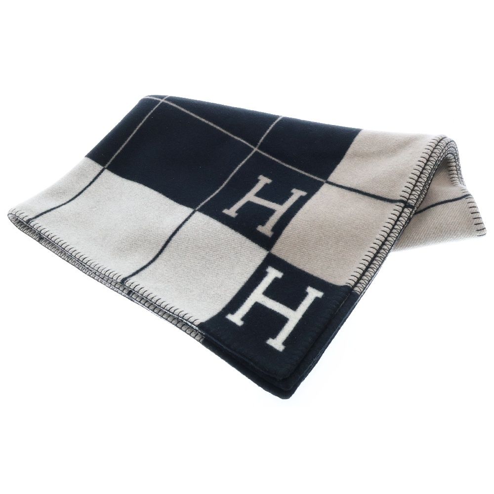 エルメス アバロンIII ウールカシミヤブランケット HERMES (エルメス) アヴァロンIII ブランケット ウール カシミヤ