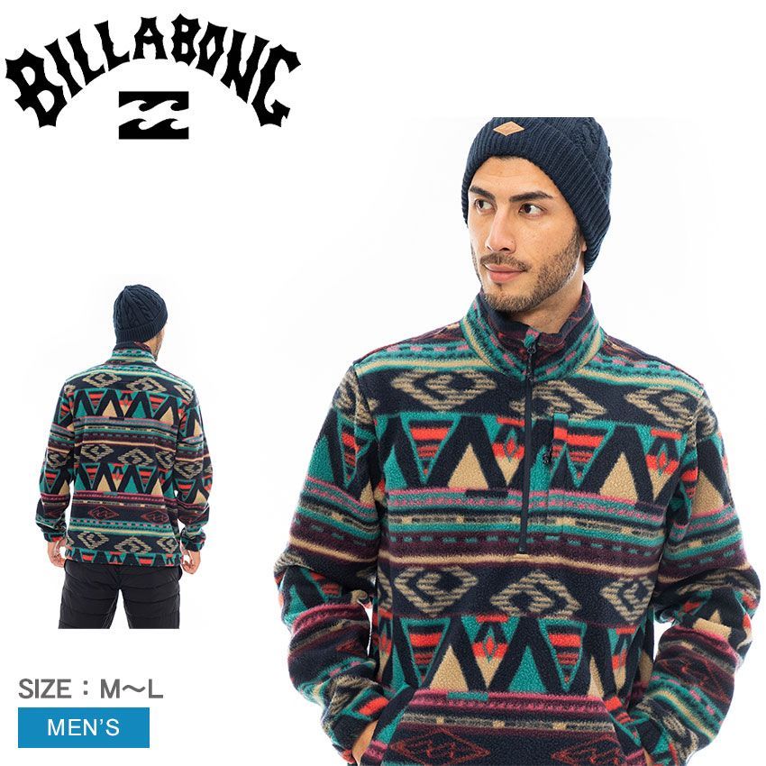 ビラボン パーカー BD012003 メンズ BOUNDARY MOCK NECK パーカー BILLABONG カラー:ネイビー 品番：24471185