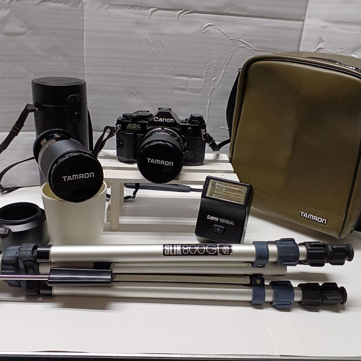 お値下げしました。キャノン一眼レフカメラセット - メルカリ 