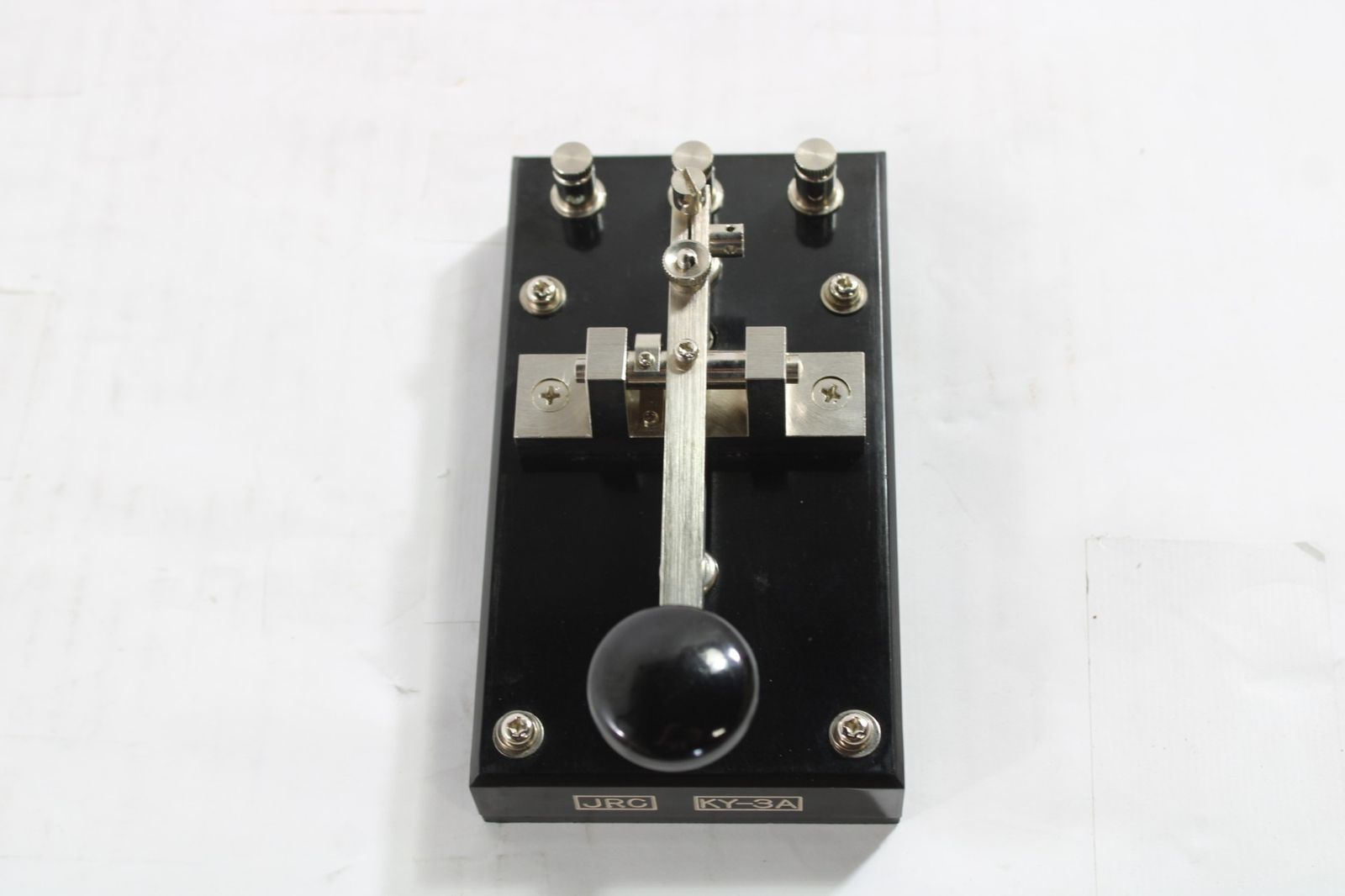 現状品 日本無線 縦振り 電鍵 JRC KY-3A マニピュレーター パドル アマチュア 無線機 ITXBMVRLEKQ1-H15-byebye