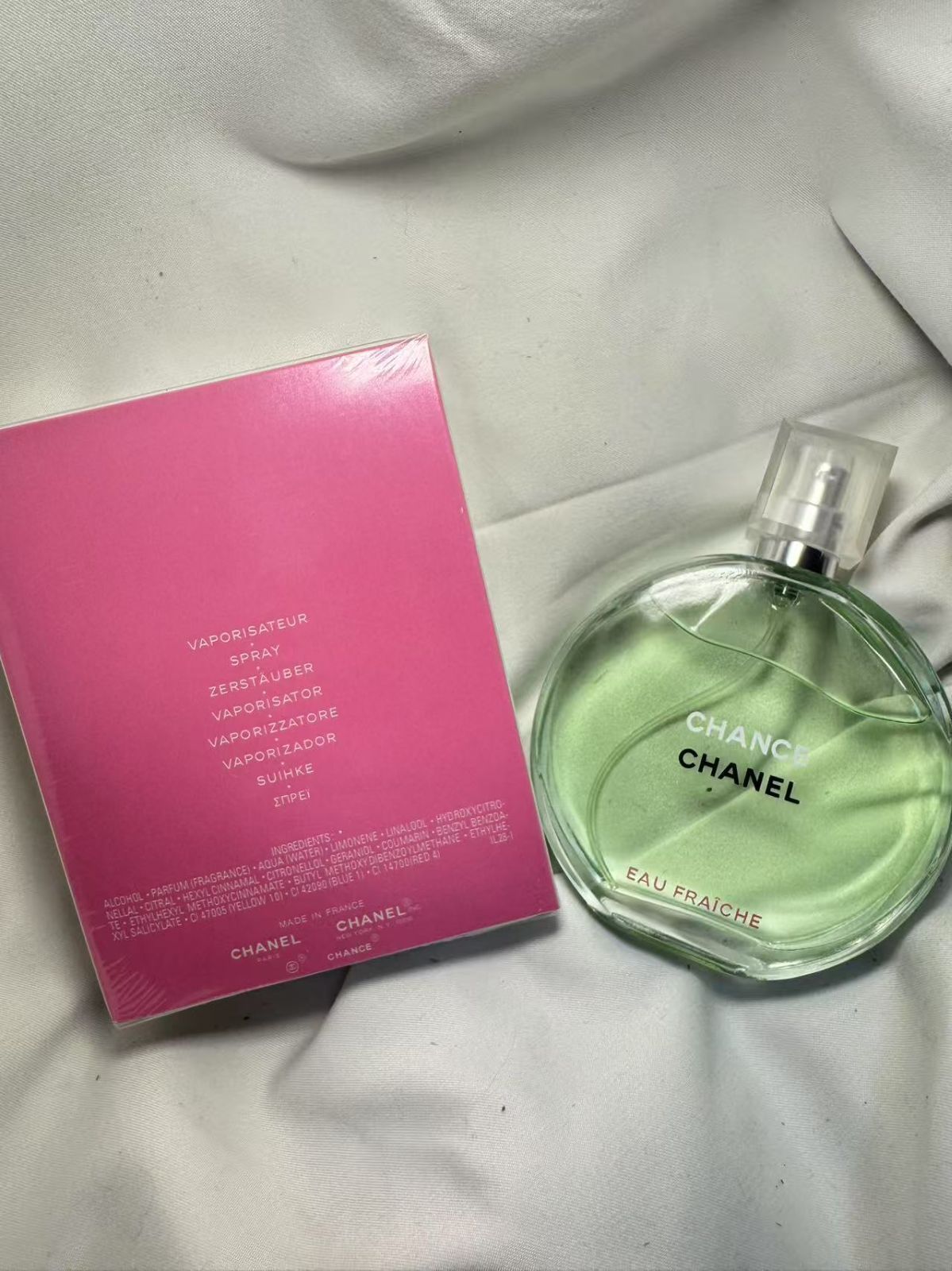 シャネル チャンス オードゥ トワレット (ヴァポリザター) 100ml 試してみた】チャンス オー ヴィーヴ オードゥ トワレット