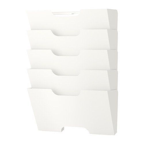 IKEA(イケア) KVISSLE 40198018 ウォール 新聞ラック ホワイト