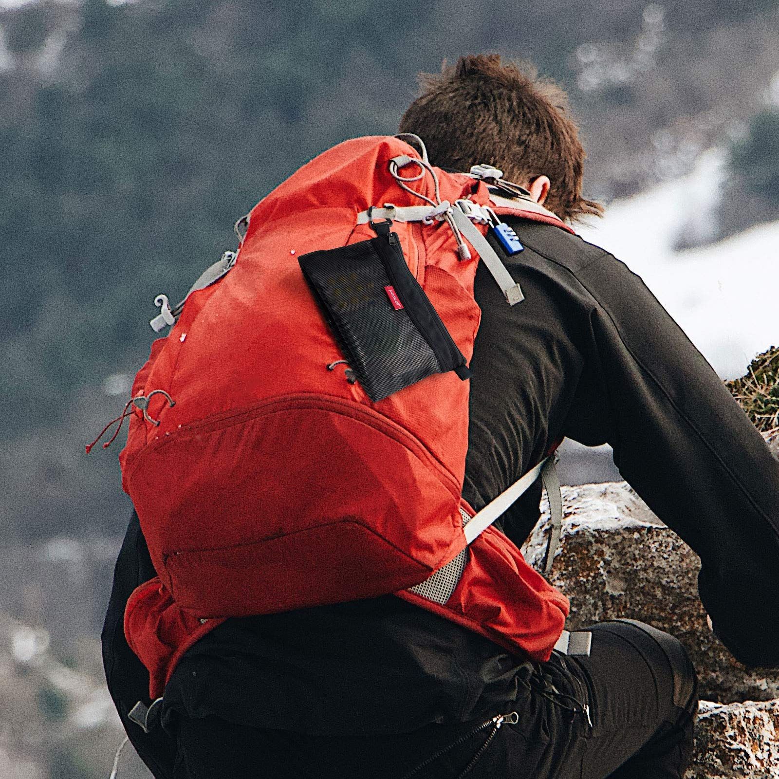 売切注意 お早めに pack all トラベル ポーチ ジッパー式ファイルバッグ メッシュポーチ ファイル収納ポーチ 小物入れ 雑貨 文房具 荷物整理書類ポーチ 旅行収納ポーチ グッズ 男女兼用 SKLAD-KIRPICHA_RU