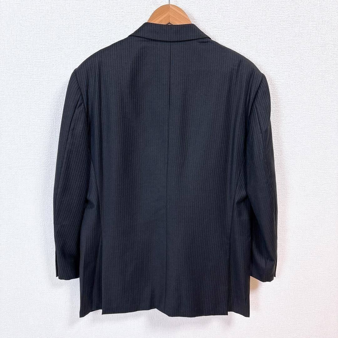 Ermenegildo Zegna テーラードジャケット ウール 50C 黒