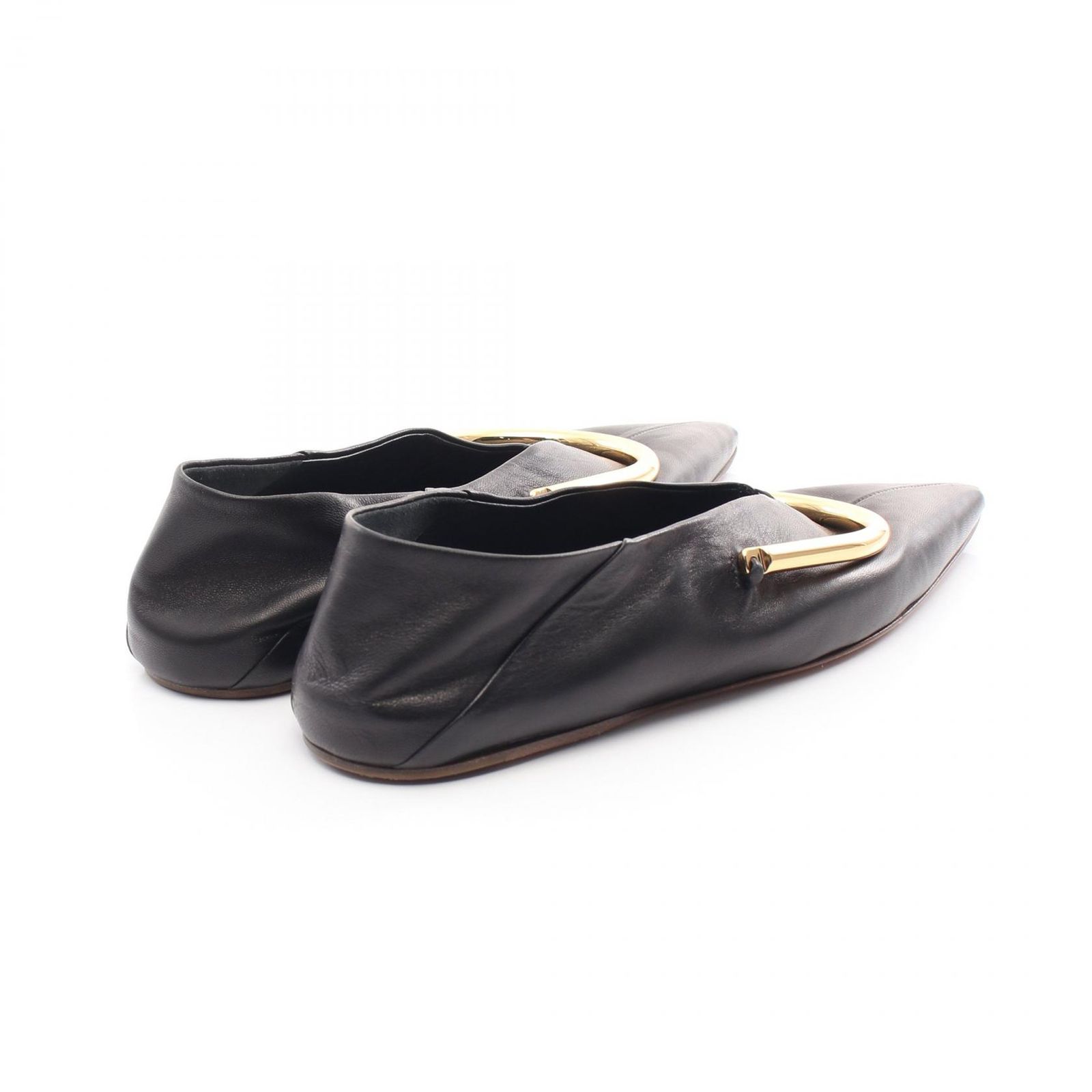 ジルサンダー JIL SANDER その他靴 バレリーナ ブラック レザー
