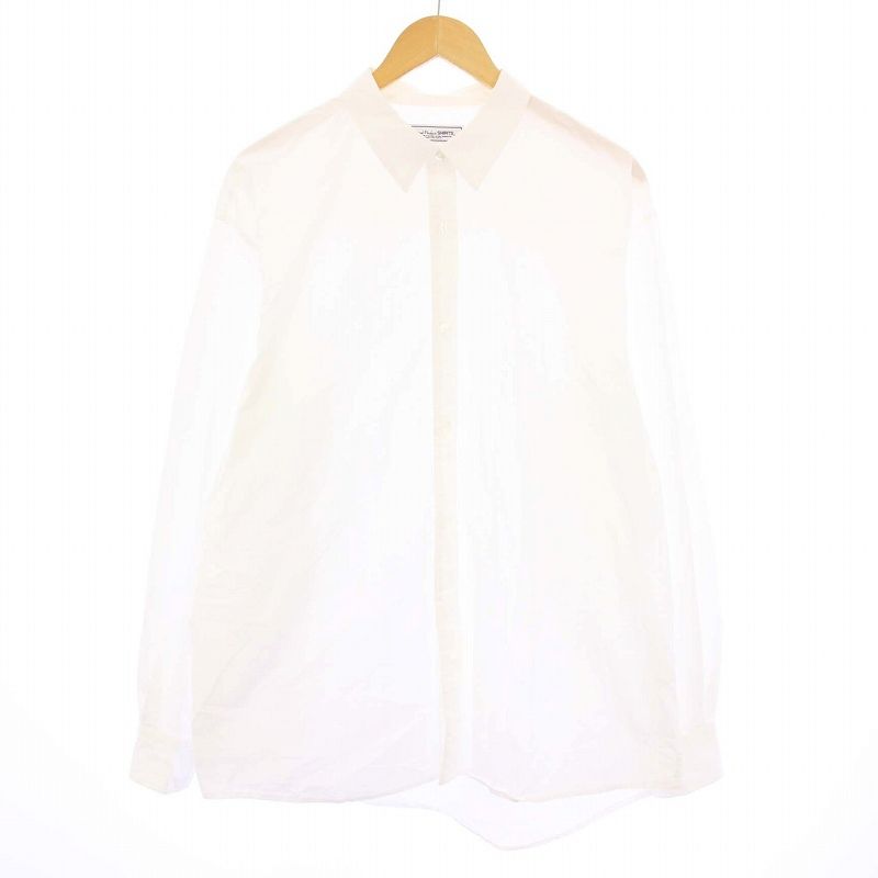 ユニバーサル プロダクツ UNIVERSAL PRODUCTS 24SS Garment Dyed L S Regular Shirts レギュラーシャツ 長袖 3 白 241-60302 |KH