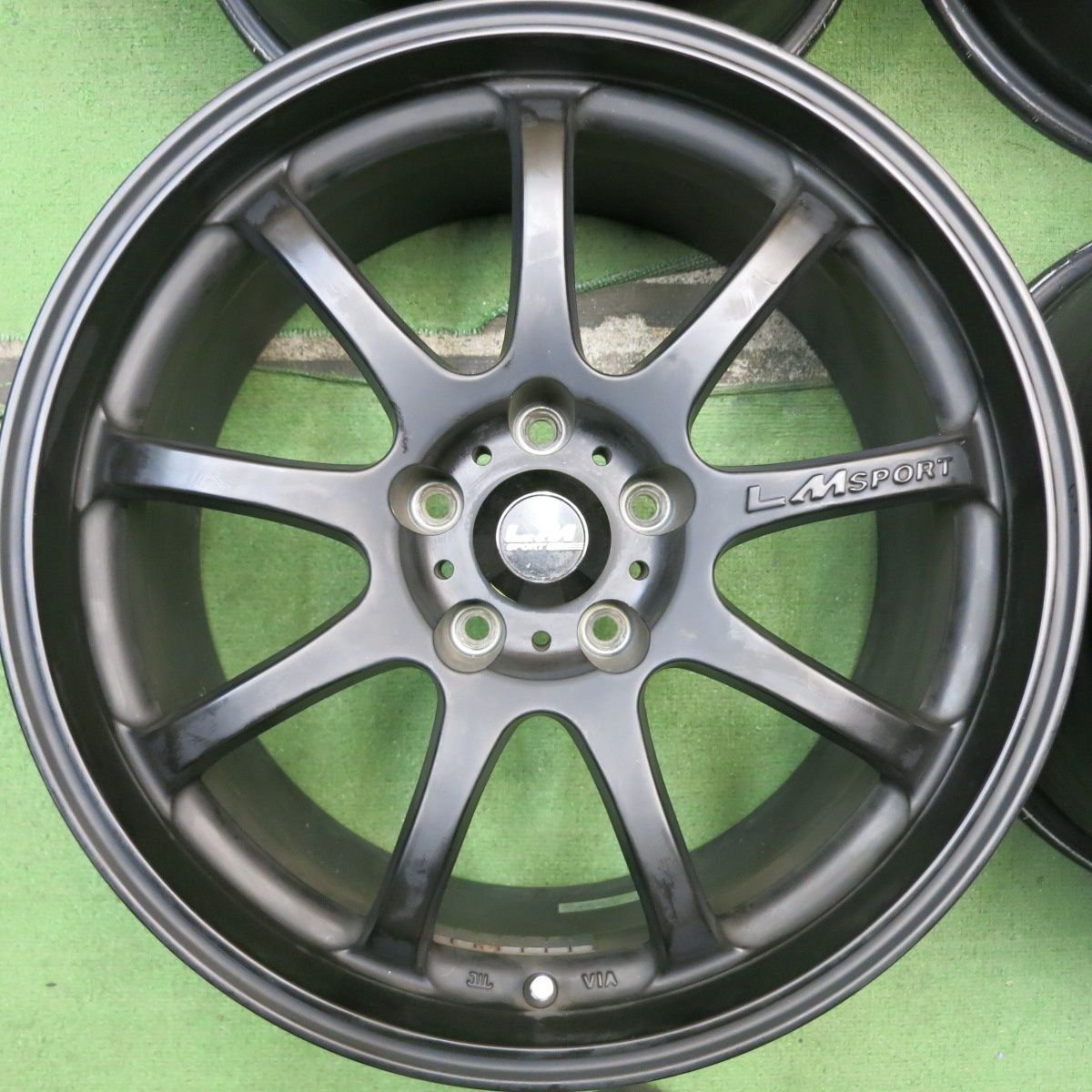 4本価格 LM SPORT ホイール 18インチ 18×8.5J LMスポーツ PCD114.3 5H 5100506HAホ FFCRYSTALESIA_COM