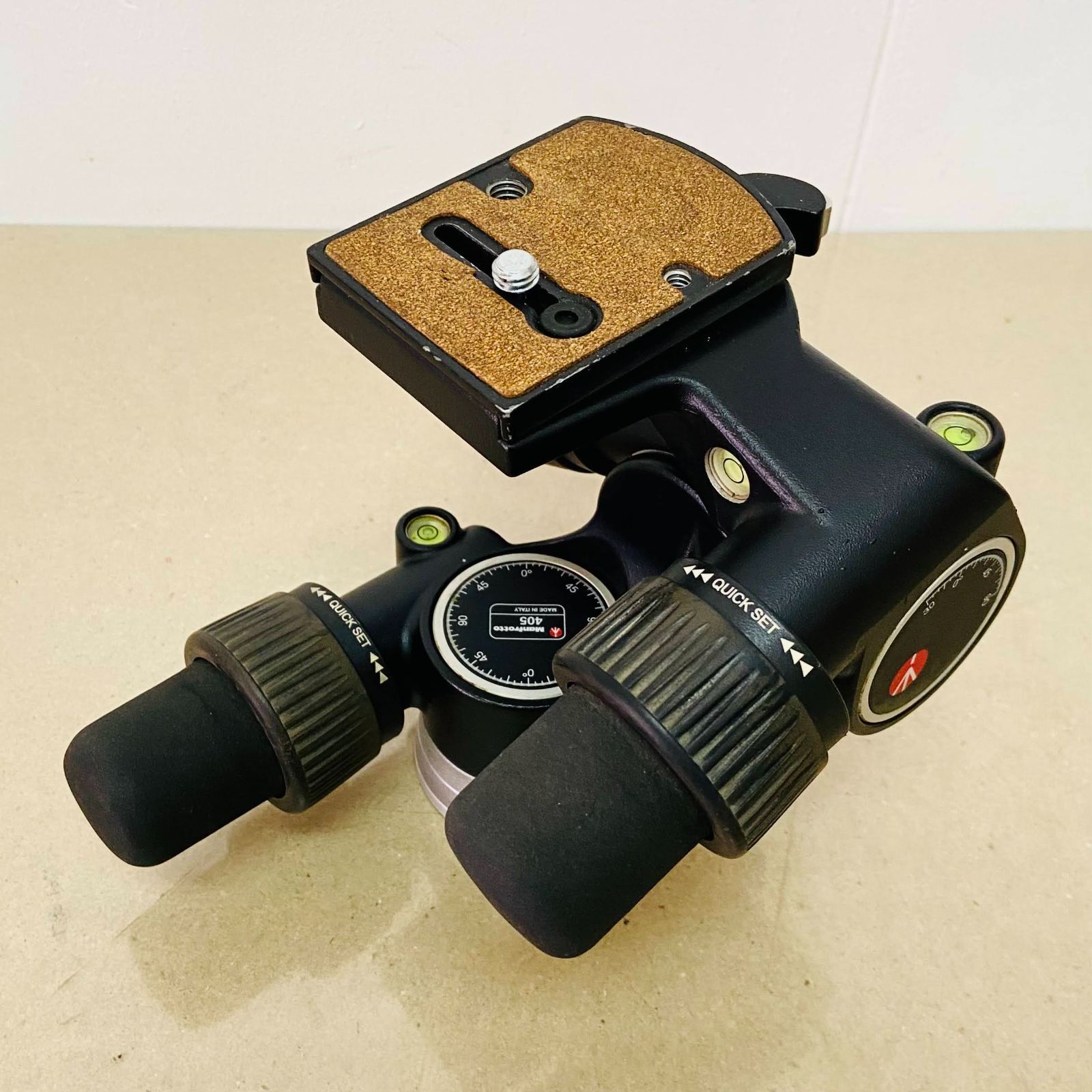 MANFROTTO 405 ギアヘッド 雲台 マンフロット C486 80サイズ発送 