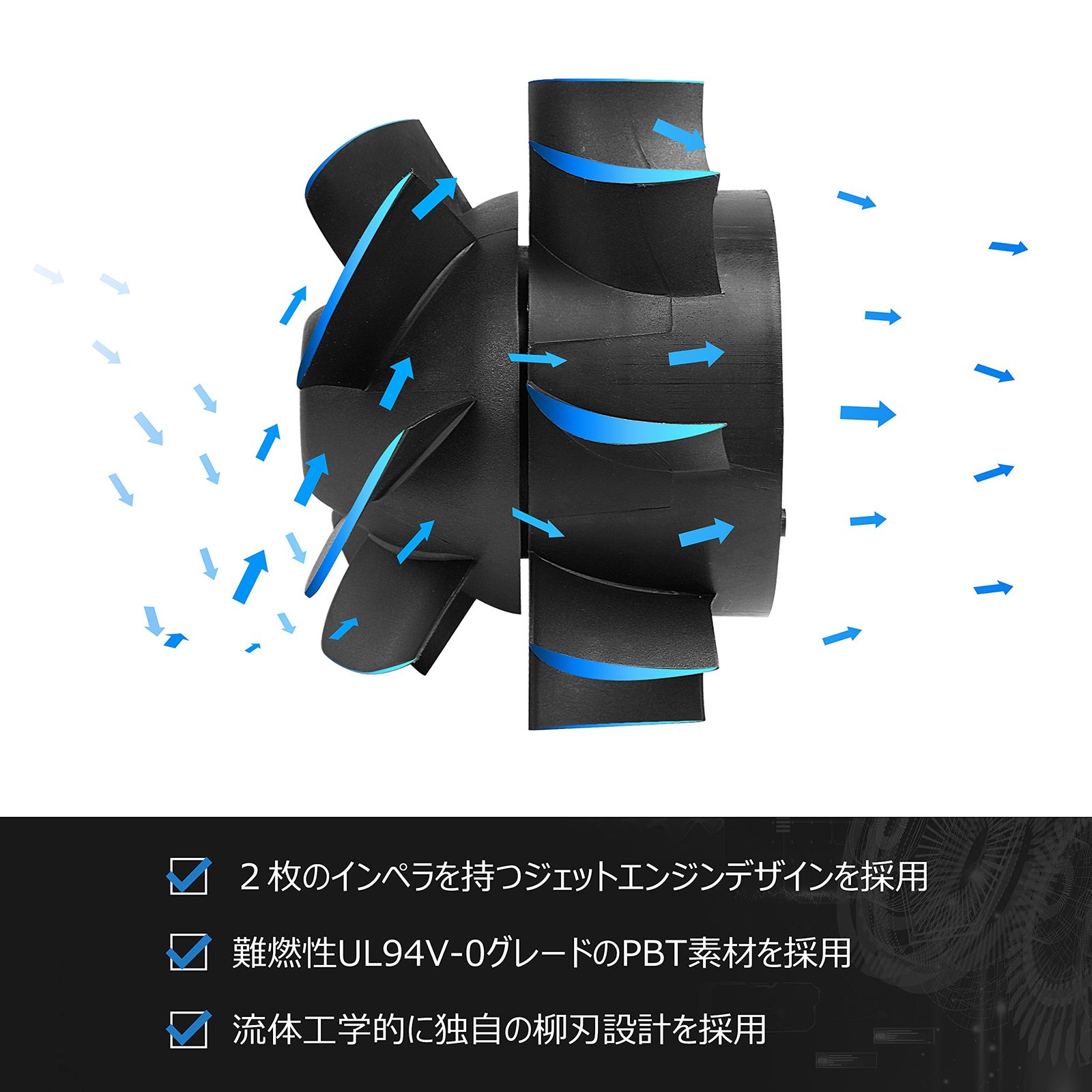 ダクト用換気扇 塗装ブース用換気扇