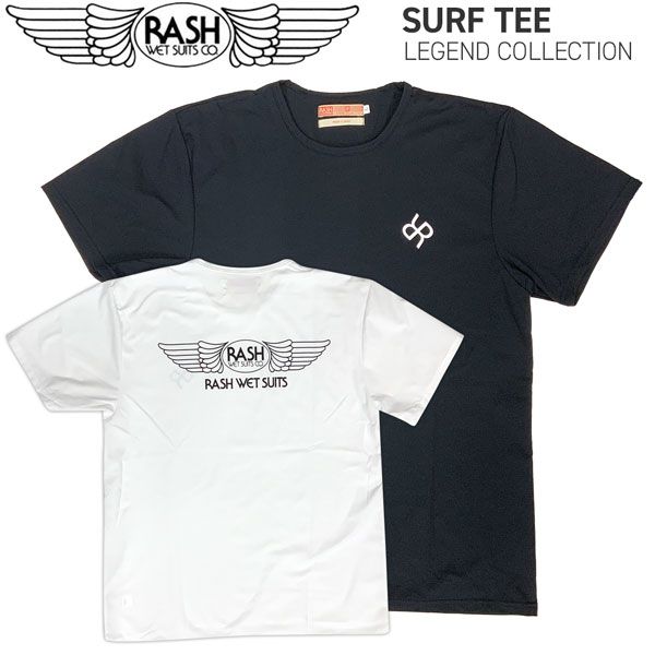 2024 RASH SURF TEE新品 2024 RASH SURF TEE新品 2024 RASH 羽バックTee 6.2oz | アパレル