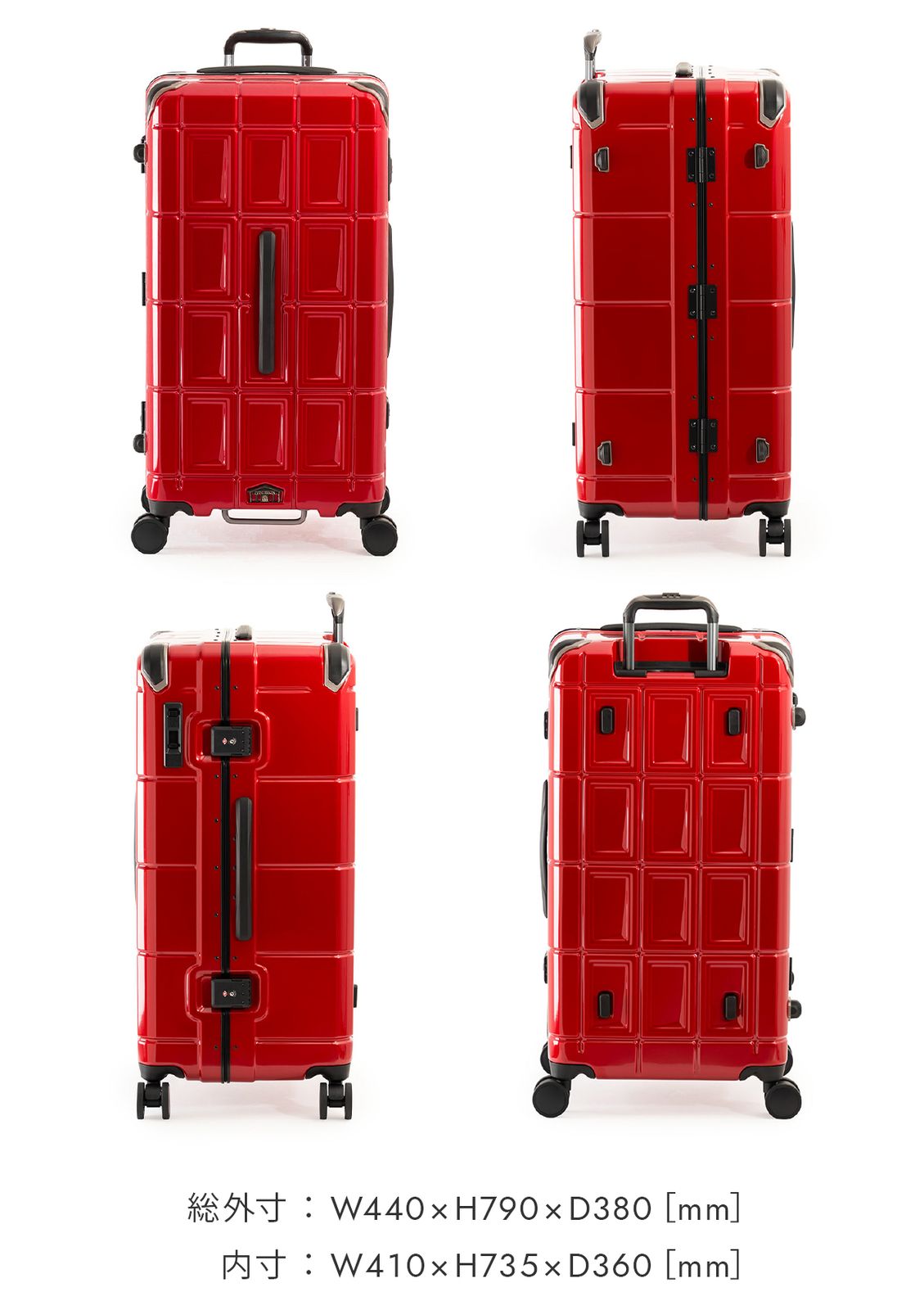 アジア・ラゲージ パンテオン PANTHEON | スーツケース｜アジア・ラゲージ (Asia Luggage Inc